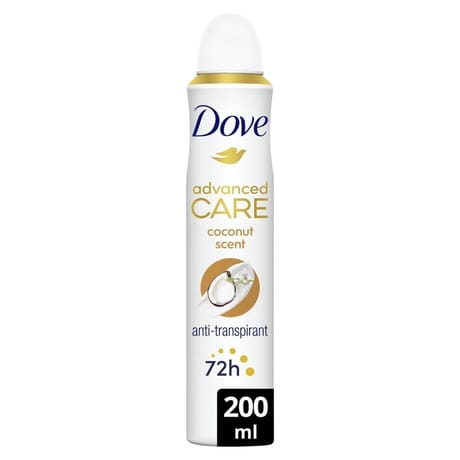 Dove déodorant advanced care noix de coco atomiseur 200ml