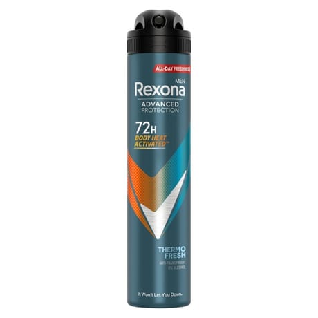 Rexona dédorant anti-transpirant thermo fresh 75h atomiseur 200ml
