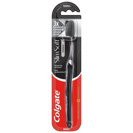 Colgate slim soft brosse à dents antiplaque souple x1