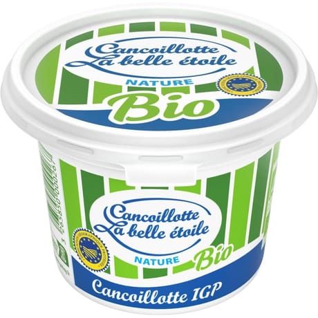 Cancoillotte bio nature 8%mg 200g