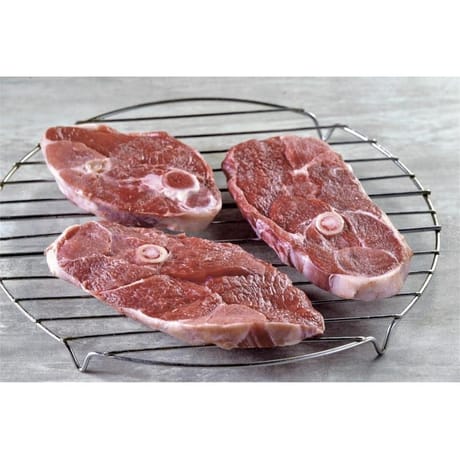 Agneau: gigot *** en tranche avec os à griller