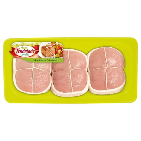 Paupiette de veau x3 390g Tendriade