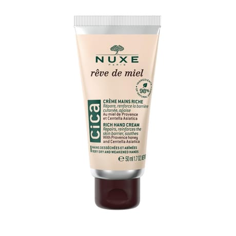 Nuxe rêve de miel crème mains riche cica 50ml