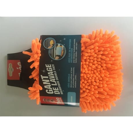 Theo gant de lavage microfibre
