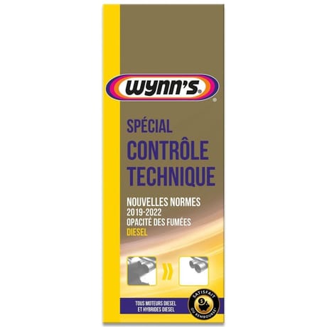Traitement spécial controle technique diesel 80 ans 325ml