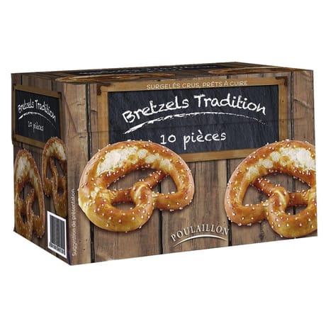 Poulaillon boîte de 10 bretzels 868g