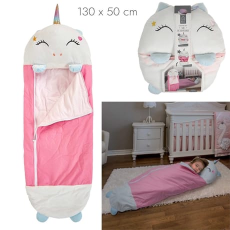 Sac de couchage convertible" licorne "130x50cm