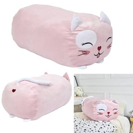 "Peluche coussin" chat xxl  90cm