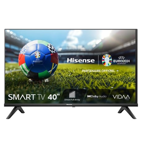 Hisense téléviseur smart tv full hd 100cm 40'' 40A4N