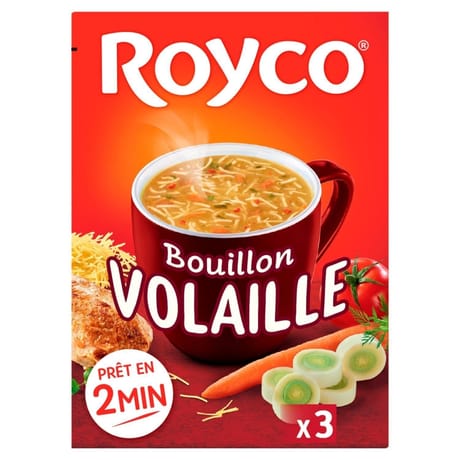 Royco bouillon de volaille et vermicelles 20cl 31g