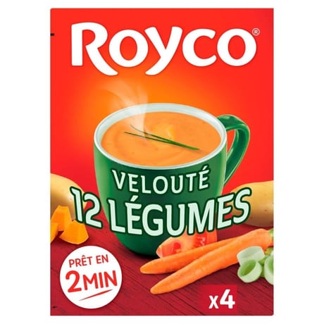 Royco veloute 12 legumes 4 sachets 49g