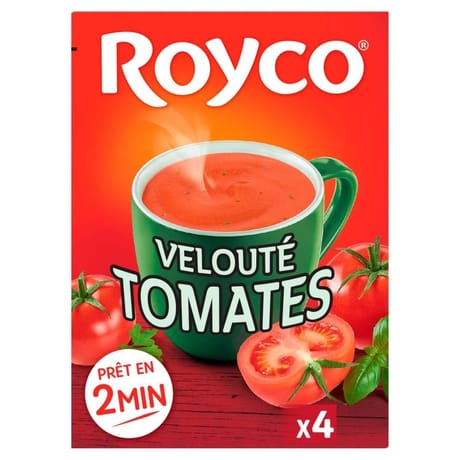 Royco veloute tomates a la provencale 4 x 19.5g 72g
