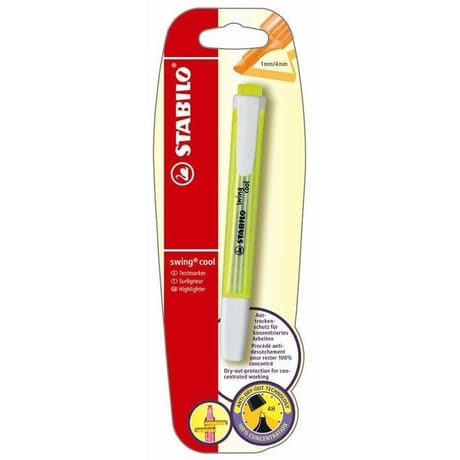 Stabilo - Surligneur swing cool jaune