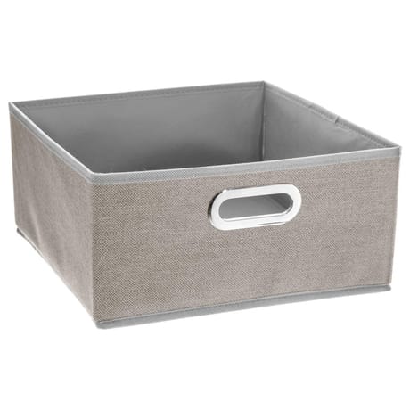 Boite rangement 31x15 beige chine