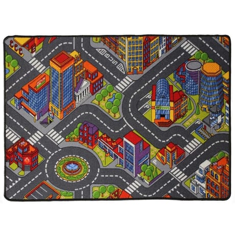 Tapis Indoor enfant circuit 130x180cm