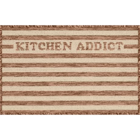 Tapis Indoor cuisine expresso 50x80cm