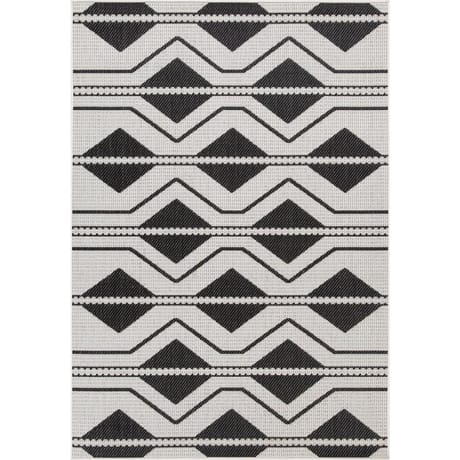 Tapis indoor déco tissé plat timeo 120x160cm