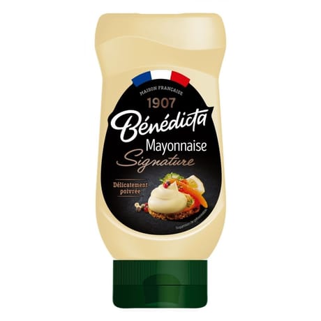 Benedicta mayonnaise signature flacon souple 390g