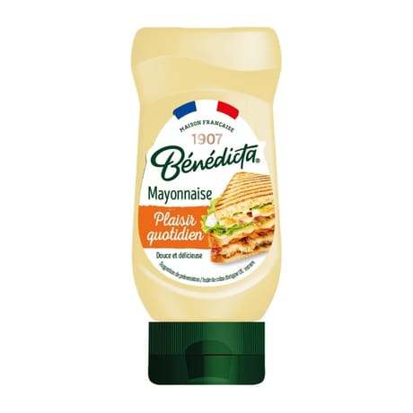 Benedicta mayonnaise flacon souple quotidienne 400g