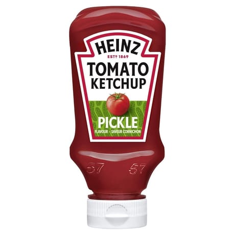 Heinz tomato ketchup pickles saveur cornichons 250ml