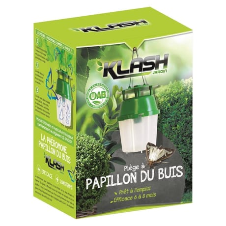 Piège à papillon du buis prêt à l'emploi - 1 piège + 1 phéromone
