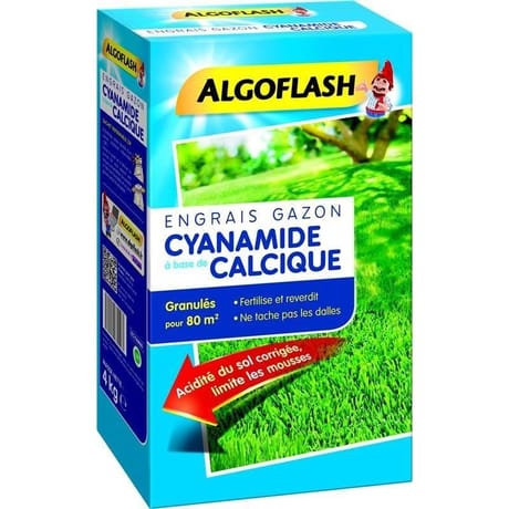 Algoflash engrais Gazon Cyanamide 4 kg