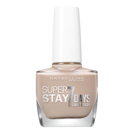 Gemey maybelline vernis à ongles gel superstay 7 days 890 greige steel