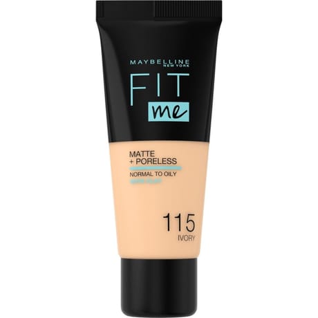 Gemey maybelline fond de teint liquide fit me matte + poreless 115 ivory