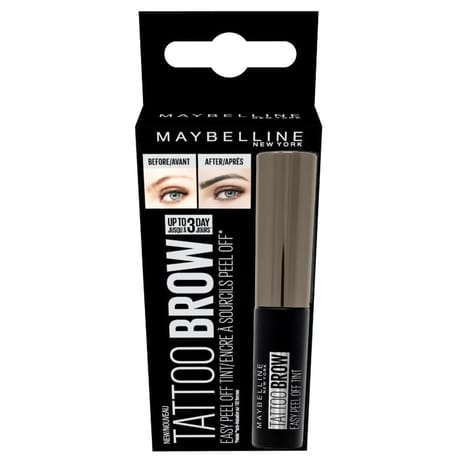 Gemey maybelline tatoo brow gel teinté sourcils 25 chocolate brown