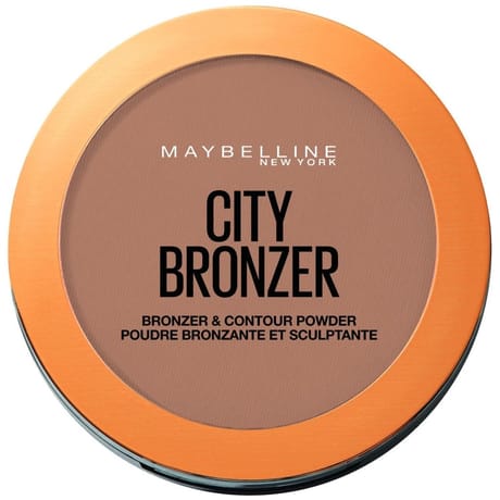 Gemey maybelline city bronzer poudre bronzante et sculptante 200 médium cool