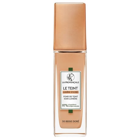 La provencale bio le teint lumière d'ocres fond de teint soin lumière 30 beige doré