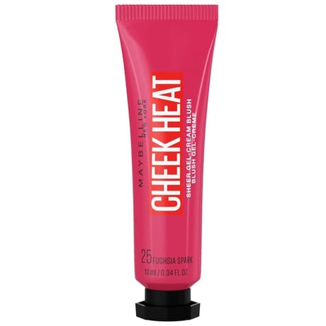 Gemey maybelline cheek heat blush gel-crème 25 fuchsia spark