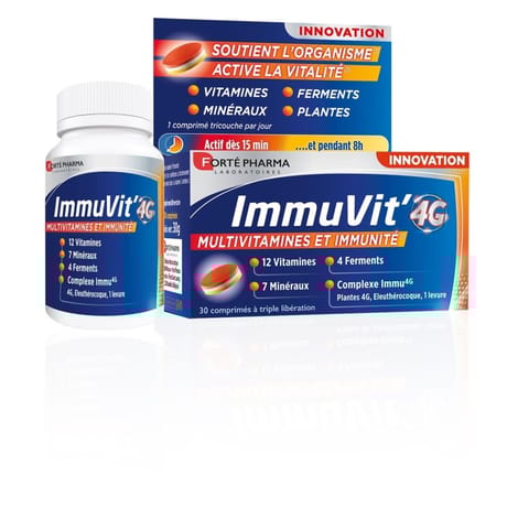 Forte pharma immuvit'4G comprimés x30