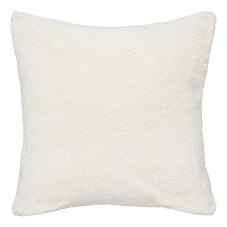 Coussin bouclette  jaiko 40x40cm ivoire