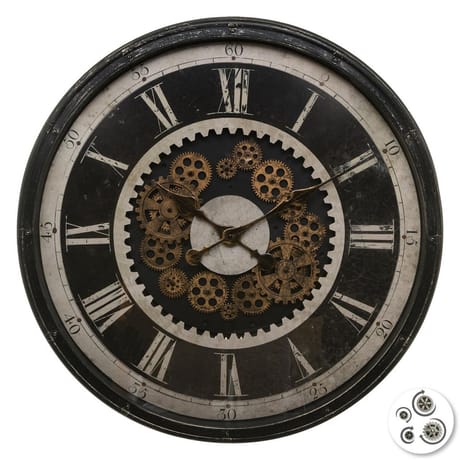 Horloge meca "charly"  d76cm