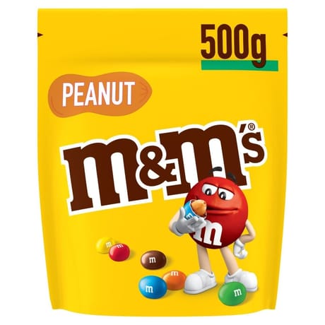 M&m's cacahuète enrobée de chocolat pochon 500g