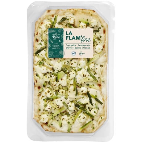 Flam'fine courgettes chèvres frais fe 180g pierre schmidt