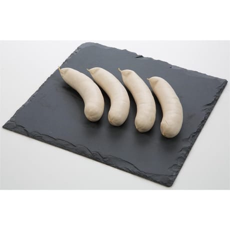 Saucisse Blanche Nature - 4 pc de 100gr s/at (bq 400g)