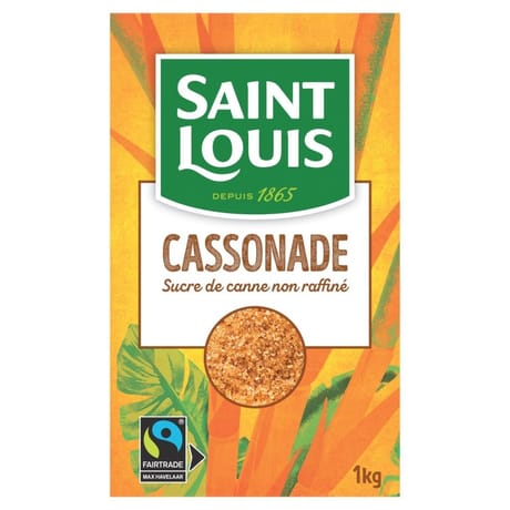 Saint louis cassonade équitable étui bec verseur 1kg