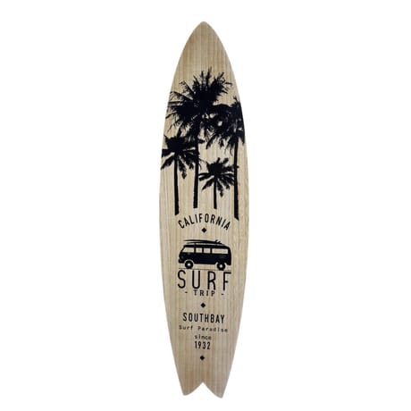 Déco planche surf south 110x27cm