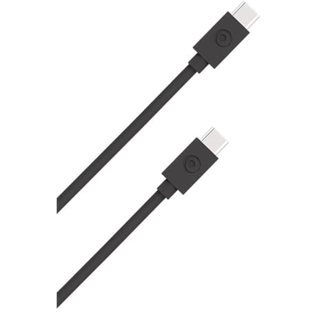 Bigben connected câble usb c/usb c 50cm noir - 100% plastique recyclé CBLCC50CMRB