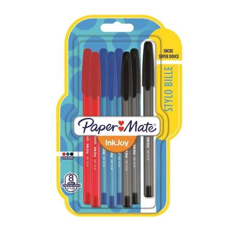 8 stylos inkloy 100 cap med std