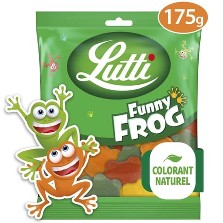 Lutti funny frog 175g