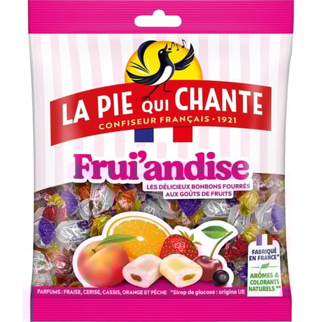 La pie qui chante fruiandise 250g