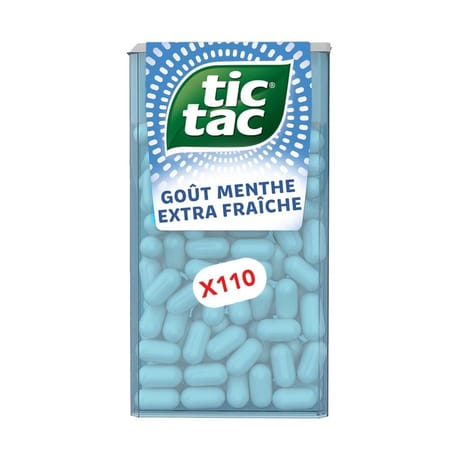 Tic tac menthe extra fraiche x110 - 54g