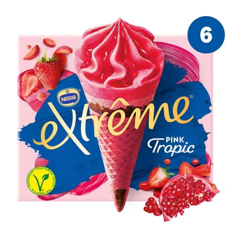 Extrême 6 cônes pink tropic 426g