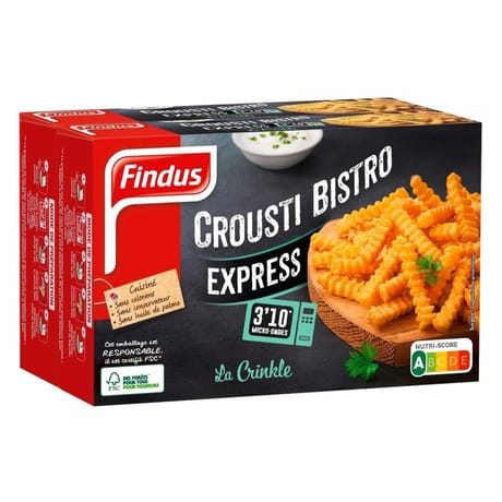 Findus croust'bistro crinkle 2x130g