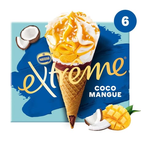 Extrême coco mangue x6 414g