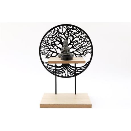 Photophore arbre de vie / bouddha