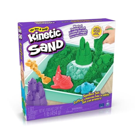 Coffret château-bac à sable 454 g Kinetic Sand